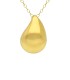 Collana Goccia Oro Giallo 18kt Maxi