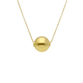 Collana Pallina Oro Giallo 18kt