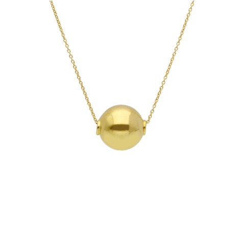 Collana Pallina Oro Giallo 18kt