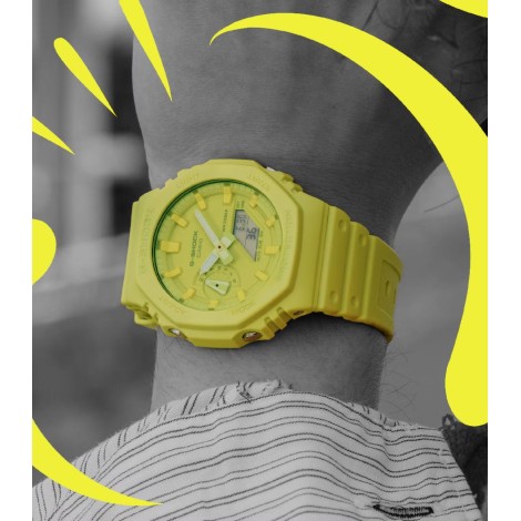 Orologio Casio G-Shock Classic GA-2100-9A9ER Lime