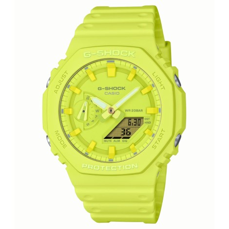 Orologio Casio G-Shock Classic GA-2100-9A9ER Lime