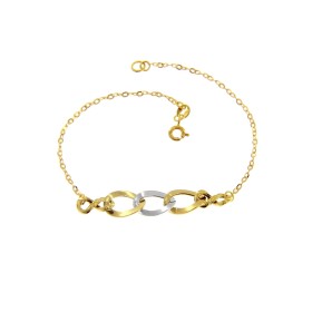 Bracciale Catena e Infinito Oro 18kt