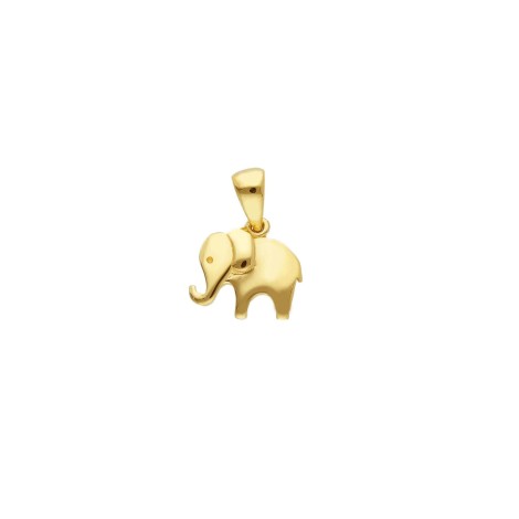 Ciondolo Elefante Oro Giallo 18kt