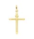 Ciondolo Croce Oro Giallo 18kt Inri