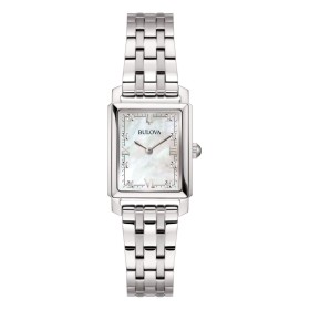 Orologio Bulova Sutton Tank 96P244 Madreperla Bianco