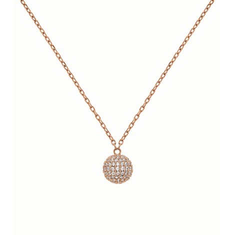 Collana Daniel Wellington Crystal Pavè Pendente