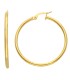 Orecchini Cerchi Oro Giallo 9kt 2mm 30mm