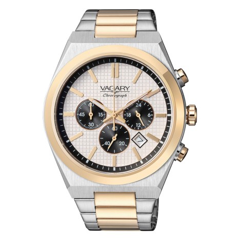 Orologio Vagary By Citizen Timeless Crono IV4-934-11 Bianco