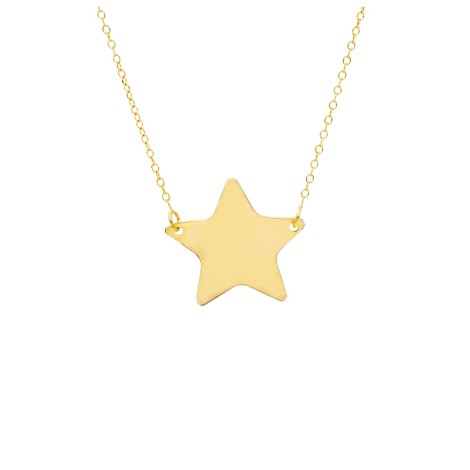 Collana Stella in Oro Giallo 18kt