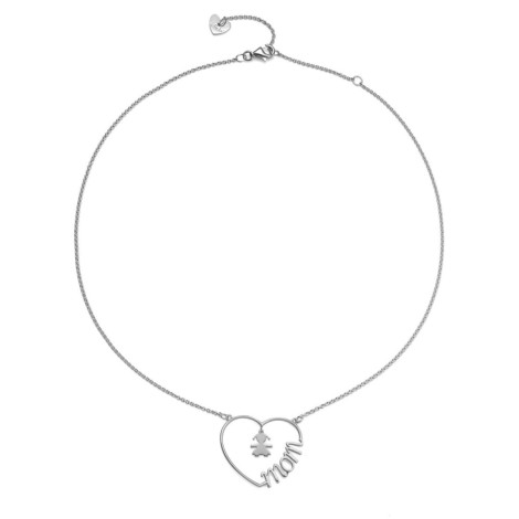 Collana Le Bebé Cuore Di Mamma LBBCDM24/F Argento