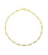 Bracciale Figaro Filo 0,60 Oro Giallo 9kt