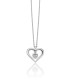 Collana Miluna Oro Bianco 9kt e Diamanti CLD4670X