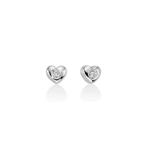 Orecchini Miluna Oro Bianco 9kt e Diamanti ERD2724-004G7X