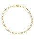 Bracciale Groumette Oro Giallo 9Kt Piatto
