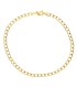 Bracciale Groumette Oro Giallo 9Kt Piatto