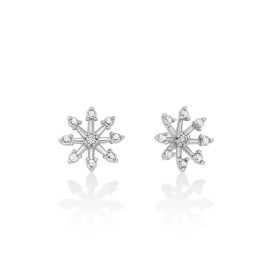 Orecchini Miluna Oro Bianco 9kt e Diamanti ERD2803X