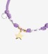 Bracciale Dodo Charm Mini Stella Cordino Lilla