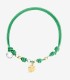 Bracciale Dodo Charm Mini Quadrifoglio Cordino Verde