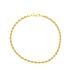 Bracciale Torchon Filo 0,50 Oro Giallo 9kt