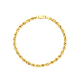 Bracciale Torchon Filo 0,70 Oro Giallo 9kt