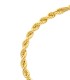 Bracciale Torchon Filo 0,70 Oro Giallo 9kt dettagli