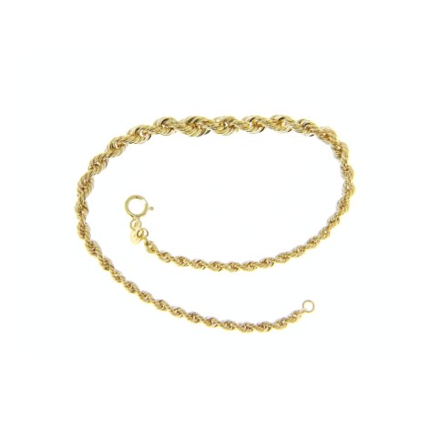 Bracciale Torchon Scalare Oro Giallo 9kt