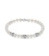 Bracciale Miluna Oro Bianco 9kt e Filo Di Perle PBR3513BX