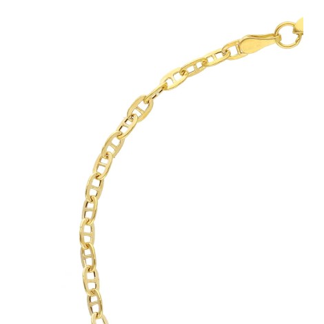 Bracciale Traversino Oro Giallo 9kt dettagli