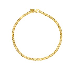 Bracciale Traversino Oro Giallo 9kt Spesso