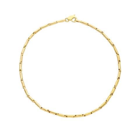 Bracciale Tubetti Oro Giallo 9kt