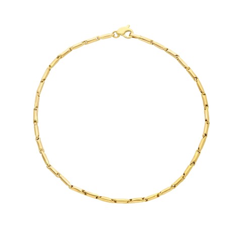 Bracciale Tubetti Oro Giallo 9kt