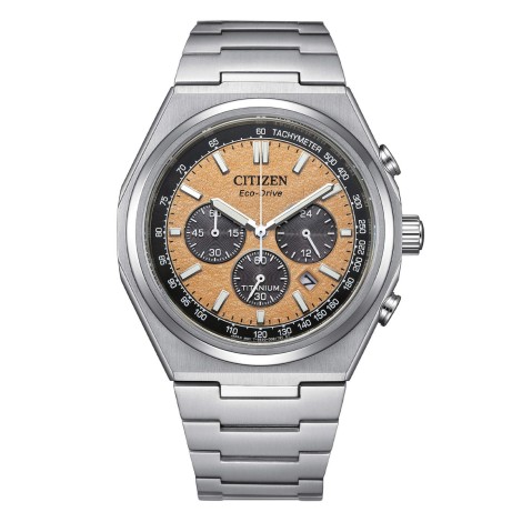 Orologio Citizen Crono Super Titanio 4610 CA4610-85Z Salmone