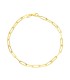 Bracciale Paper Clip Oro Giallo 9kt