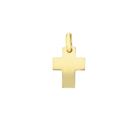 Ciondolo Croce Oro Giallo 18kt Mini