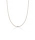 Collana Miluna Oro Bianco 9kt e Filo Di Perle PCL6535BX