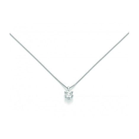 Collana Punto Luce Miluna 0,28ct CLD3995-028G7