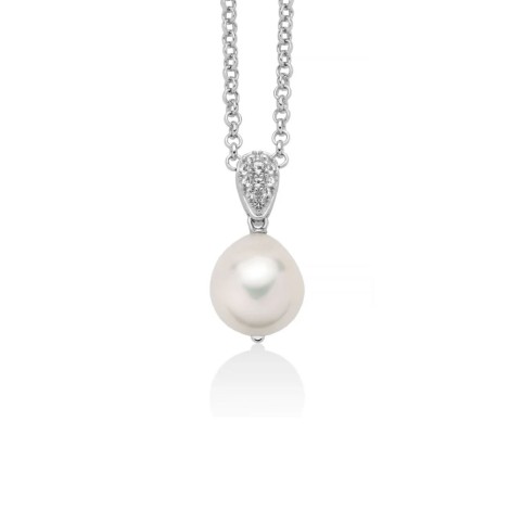 Collana Miluna Argento e Perla PCL6537B