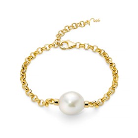Bracciale Miluna Argento Dorato e Perla PBR3546G