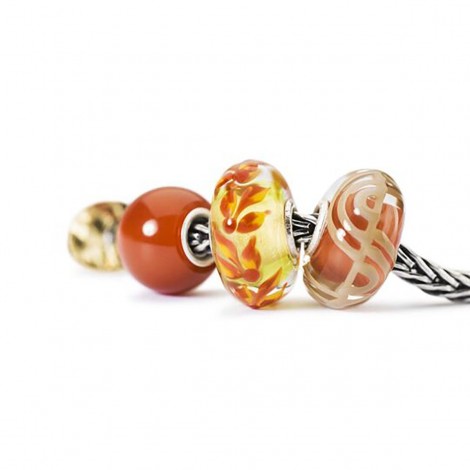 Charm Donna Trollbeads Onice Rosso Rotondo TSTBE-00023