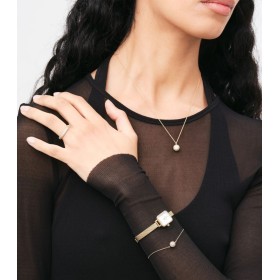 Orologio Daniel Wellington Quadro Mini Lumine Bezel Gold