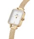Orologio Daniel Wellington Quadro Mini Lumine Bezel Gold