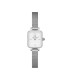 Orologio Daniel Wellington Quadro Mini Lumine Bezel Silver
