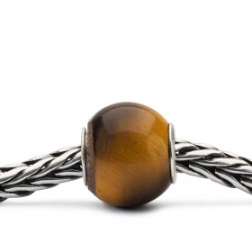 Charm Donna Trollbeads Occhio di Tigre Rotondo TSTBE-00022