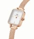 Orologio Daniel Wellington Quadro Mini Lumine Bezel Rose Gold