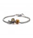 Charm Donna Trollbeads Occhio di Tigre Rotondo TSTBE-00022