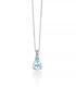 Collana Miluna Acquamarina e Diamanti CLD4726