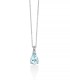 Collana Miluna Acquamarina e Diamanti CLD4726