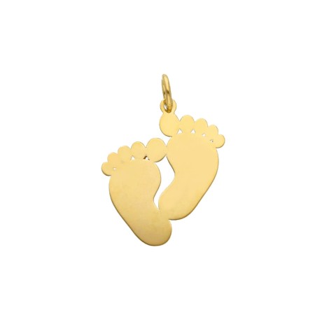 Ciondolo Piedini Oro 18kt