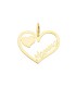 Ciondolo Cuore Mamma Oro 18kt