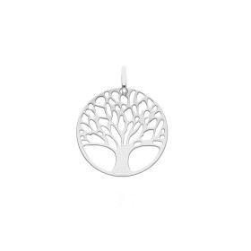 Ciondolo Albero della Vita Oro Bianco 9kt